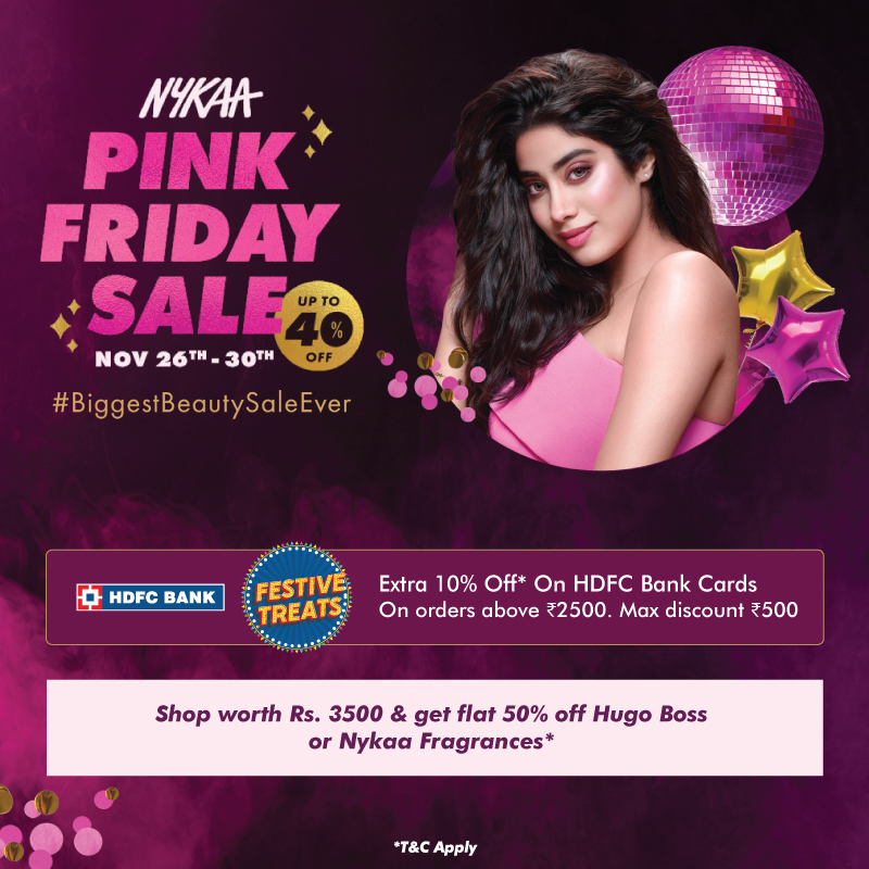 NYKAA PINK FRIDAY SALE